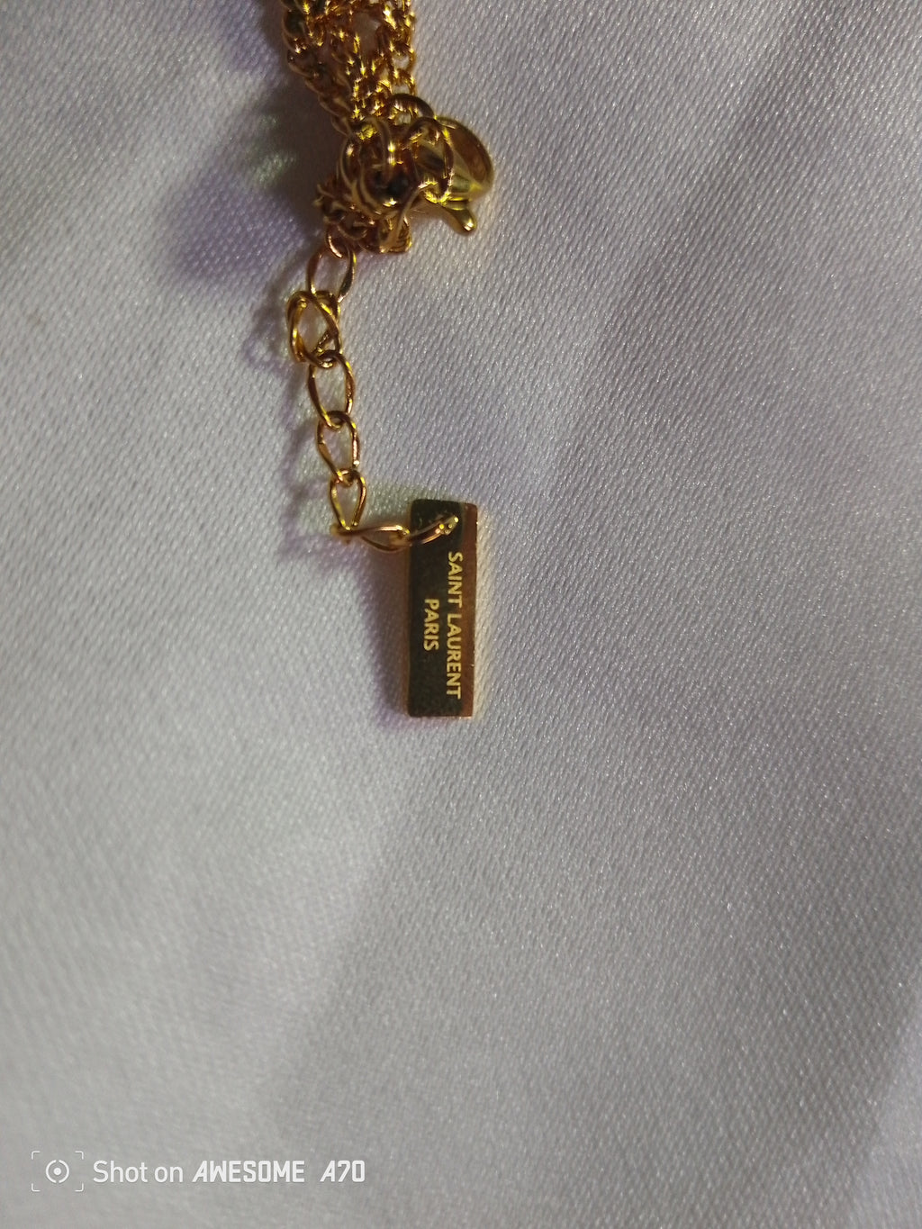 Set Bijoux Élégance YSL (Collier & Bracelet)